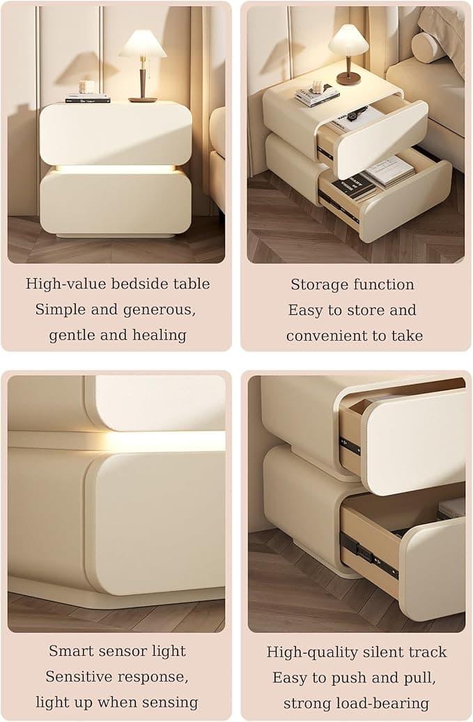 Rustic Side Table for Bedroom thumbnail 3